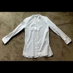 MARLED women’s white button-down long sleeve shirt.